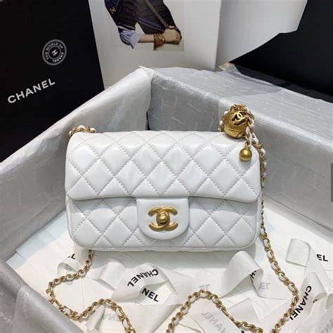 white chanel handbag|chanel bag uk outlet.